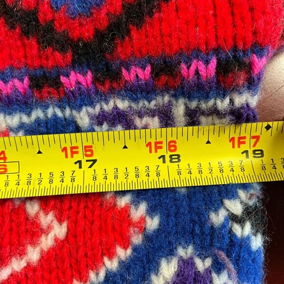 Polo Ralph Lauren Womens Colorblock Fair Isle Cashmere Wool Sweater (Small) - Picture 5 of 8